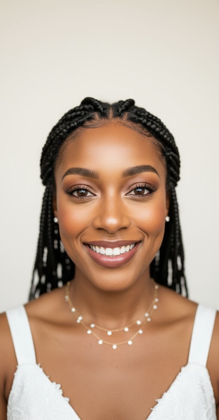 After Knotless Goddess Braids